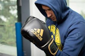img 1 attached to 🥊 adidas Hybrid 80 Boxing Gloves - Versatile Gear for Boxing, Kickboxing, MMA, Bag, Training & Fitness - Men, Women & Kids - 6, 8, 10, 12, 14, 16 Oz Options