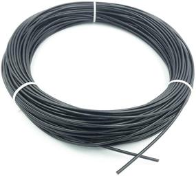 img 3 attached to 🔗 Cheaboom 304 Stainless Steel Black Wire Rope Cable for Railing, Decking & DIY Balustrade - Vinyl Coated, 7x7 Strand Core, 1/8 Inch, 165 Feet