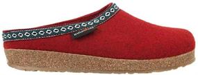 img 2 attached to 🩴 Red Haflinger GZ Slippers in Size