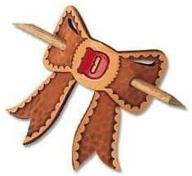 tandy leather bow barrette 44236 00 logo