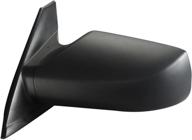 черное зеркало заднего вида без складывания с электроприводом для 🔌 nissan altima coupe - fit system 68560n логотип