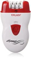 🔌 speed corded epilator by epilady - effective hair removal device for women and men, suitable for arms, legs, underarms, bikini area, and face, dual speeds, white/red logo