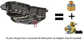 img 1 attached to 🔧 Fumoto Original F104N Engine Oil Drain Valve with LC-10 Lever Clip - Improved SEO, 1 Pack