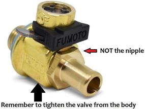 img 2 attached to 🔧 Fumoto Original F104N Engine Oil Drain Valve with LC-10 Lever Clip - Improved SEO, 1 Pack