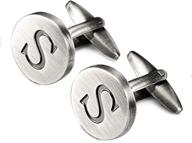cufflinks alphabet business anniversary daily life men's accessories: the perfect addition for the discerning gentleman logo