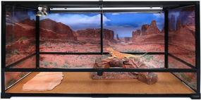 img 1 attached to Carolina Custom Cages Background 48Lx24Wx24H Reptiles & Amphibians for Terrariums