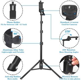 img 3 attached to Selfie Extendable Wireless Compatible Samsung