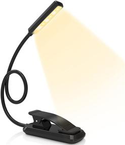 img 4 attached to Rechargeable Book Reading Light for Bed - 6 LED Eye-Care, Long-Lasting, Perfect for Reading, Study Work & Travel