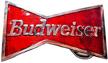 premium budweiser drinking belt buckle logo
