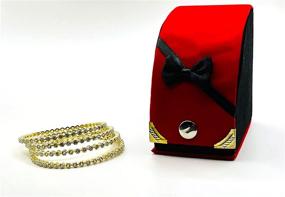 img 3 attached to Fashion Jewelry Zirconia Bollywood Bracelets