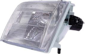 img 2 attached to 🔦 Dorman 1590206 Driver Side Headlight Assembly For Ford Models – A High Quality Replacement Solution