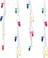 🌟 brite star multicolor stay-straight icicle lights - pack of 100 логотип