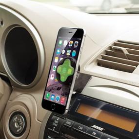 img 1 attached to 📱 GOXT 23453 Magnetic Phone Holder for Vehicles - Custom Accessories