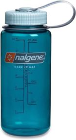 img 1 attached to 🐟 Nalgene Trout Green Tritan Water Bottle: 16oz Wide Mouth, Ideal for Hydration