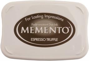 img 3 attached to 🎨 Memento Espresso Truffle Fade Resistant Dye Inkpad by Tsukineko - Full Size