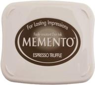 🎨 memento espresso truffle fade resistant dye inkpad by tsukineko - full size logo