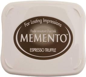 img 4 attached to 🎨 Memento Espresso Truffle Fade Resistant Dye Inkpad by Tsukineko - Full Size