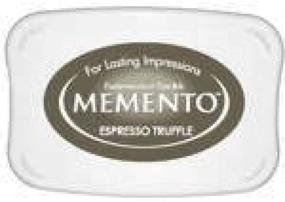 img 2 attached to 🎨 Memento Espresso Truffle Fade Resistant Dye Inkpad by Tsukineko - Full Size