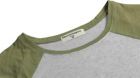 img 2 attached to Derminpro Three Button Sleeve Henley T Shirt