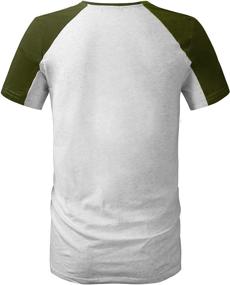img 3 attached to Derminpro Three Button Sleeve Henley T Shirt