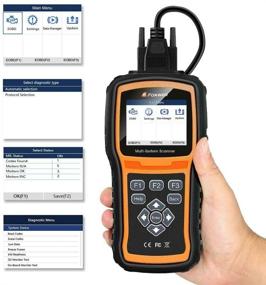 img 2 attached to 🔍 FOXWELL NT530: The Ultimate OBD2 Diagnostic Scanner for Porsche - Read, Erase Error Codes in Multiple Systems