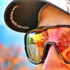 img 3 attached to 🕶️ ZJOVEE Sports Sunglasses: Ideal Eyewear for Men and Women in Cycling, Baseball, Running, Fishing, Golf, and Driving