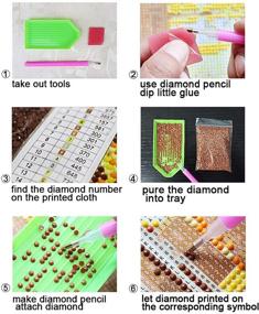 img 1 attached to ✨ Immerse in the Captivating World of DIY 5D Diamond Painting Kits - Perfect for Adults and Kids to Create Stunning Full Drill Diamond Art Craft for Home Wall Decor (11.8 x 11.8 in)