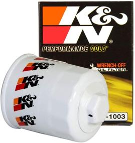 img 4 attached to 🔍 K&amp;N Premium Oil Filter: Engine Protection for Select TOYOTA/LEXUS/SUZUKI/CHEVROLET Models, HP-1003