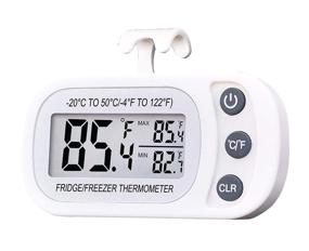 img 4 attached to Thermometer BESTWYA Min Max Temperature Magnetic