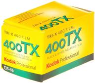 📸 kodak tri-x 400tx professional iso 400 black and white film - high-quality 36mm format for professional photography logo
