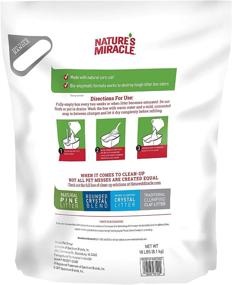 img 3 attached to Nature's Miracle Premium Clumping Corn Cob Litter: Odor-Banishing Bio-Enzymes, Dust-Free Excellence