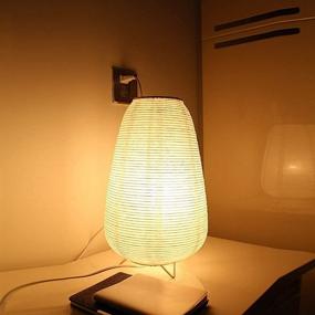 img 2 attached to 🌟 LETROGER Table Lamp: Modern, Simple, and Environmentally-Friendly Lighting for Bedrooms, Living Rooms, Dorms, and Offices