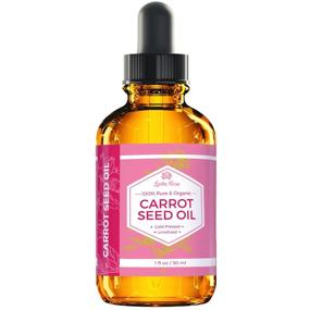 img 3 attached to 🥕 Pure Unrefined Carrot Seed Oil by Leven Rose - Cold Pressed Moisturizer for Hair, Skin, and Nails - 1 oz