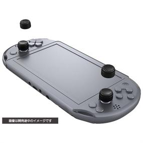 img 4 attached to 🎮 Cyber ? Analog Stick Cover High Type (For PS Vita) - Premium Black Protection by Cyber
