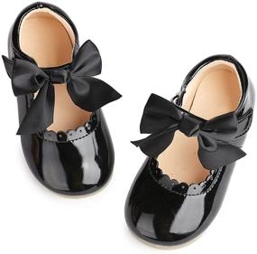 img 4 attached to Stylein Toddler Ballerina Wedding Princess Girls' Shoes in Flats