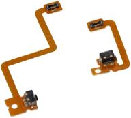 🎮 3ds left right shoulder button repair parts - timorn l r shoulder button with flex cable (2 sets) logo