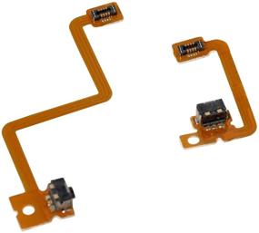 img 3 attached to 🎮 3DS Left Right Shoulder Button Repair Parts - Timorn L R Shoulder Button with Flex Cable (2 Sets)