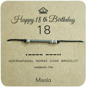 img 4 attached to Misola Birthday Bracelet Friendship Bracelets