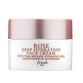 img 1 attached to 🌹 Fresh Rose Deep Hydration Face Cream Mini 0.24 oz: Ultimate Moisturizing Solution for Your Skin