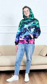 img 2 attached to Stylish TUONROAD Sweatshirt Hoodies for Boys' Fashion: Explore Fashion Hoodies & Sweatshirts Collection