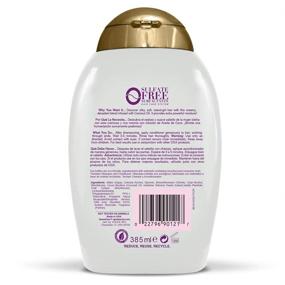 img 3 attached to OGX Extra Strength Damage Remedy + Coconut Miracle Oil Conditioner: Ultimate Hydration for Dry, Frizzy or Coarse Hair, Tames Flyaways, Paraben-Free - 13 fl oz