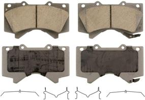 img 4 attached to Набор тормозных колодок Wagner QC1303 ThermoQuiet с керамическими дисковыми пластинами