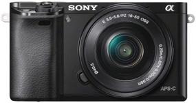 img 4 attached to Фотоаппарат Sony A6000 с возможностью смены объектива: набор объектива SELP1650 - черный (24,3 МП) - великолепный опыт фотографии