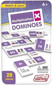 img 3 attached to 📚 Junior Learning Educational Multiplication Dominoes for Improved SEO