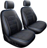 luckyman club 2 front seat covers custom fit for 2015-2020 f150 logo