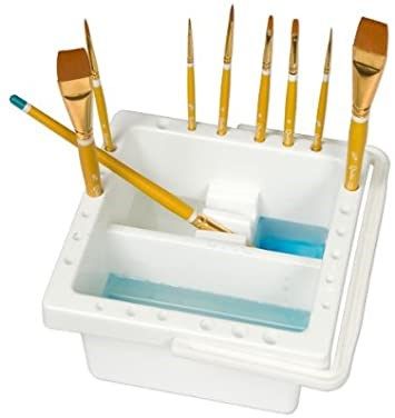 creative mark brush basin watercolor 로고