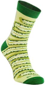 img 3 attached to Get Pickled with JAR SOCKS - 2 Pairs of Funny Unisex Socks, Made in the EU