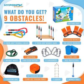 img 3 attached to 🏆 Master the Ultimate Obstacle Challenge with Hyponix Ninja Warrior Course