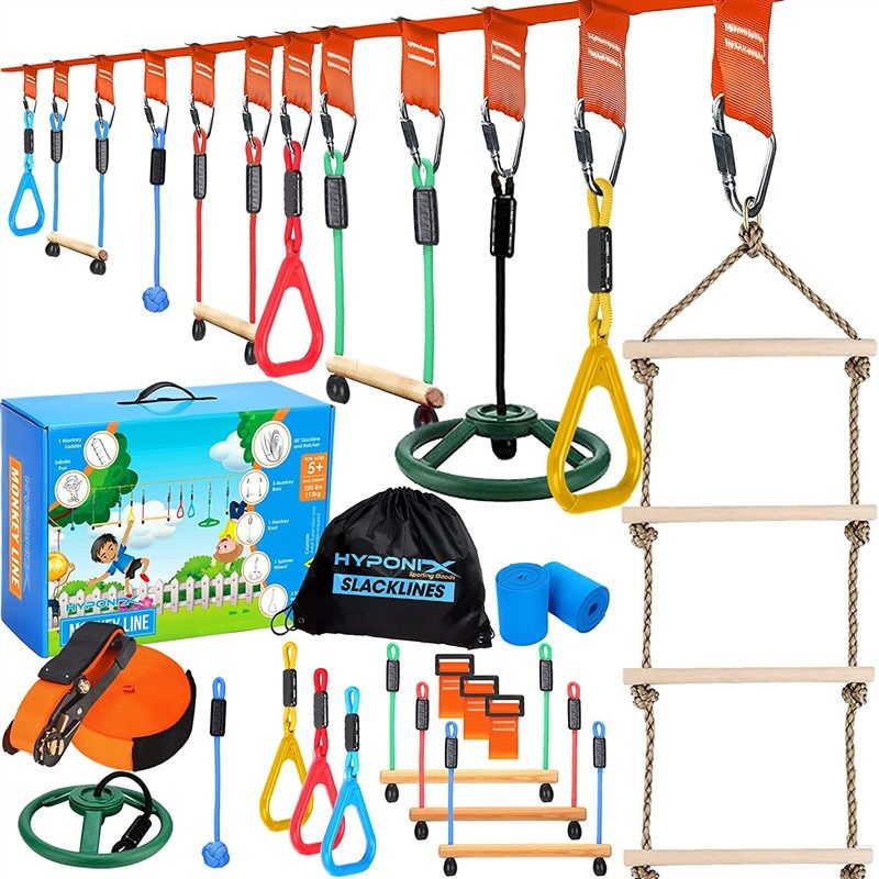 hyponix ninja warrior obstacle course 로고