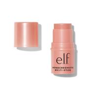 🍑 e.l.f. monochromatic multi stick - creamy & lightweight shimmer in glistening peach - effortlessly versatile & luxurious beauty essential - on-the-go easy blending - 0.155 oz logo